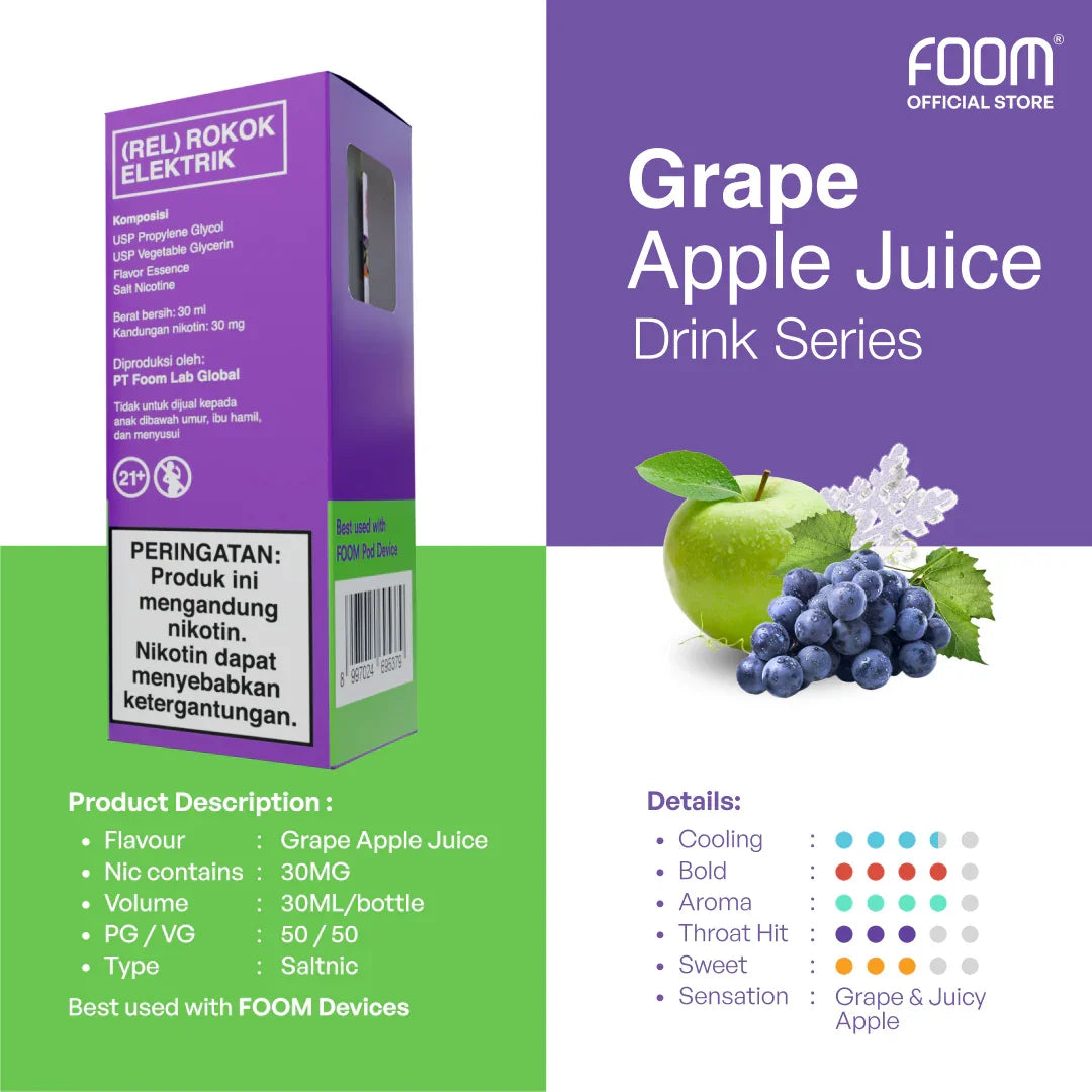 Grape Apple Juice - Drink Series Flooid