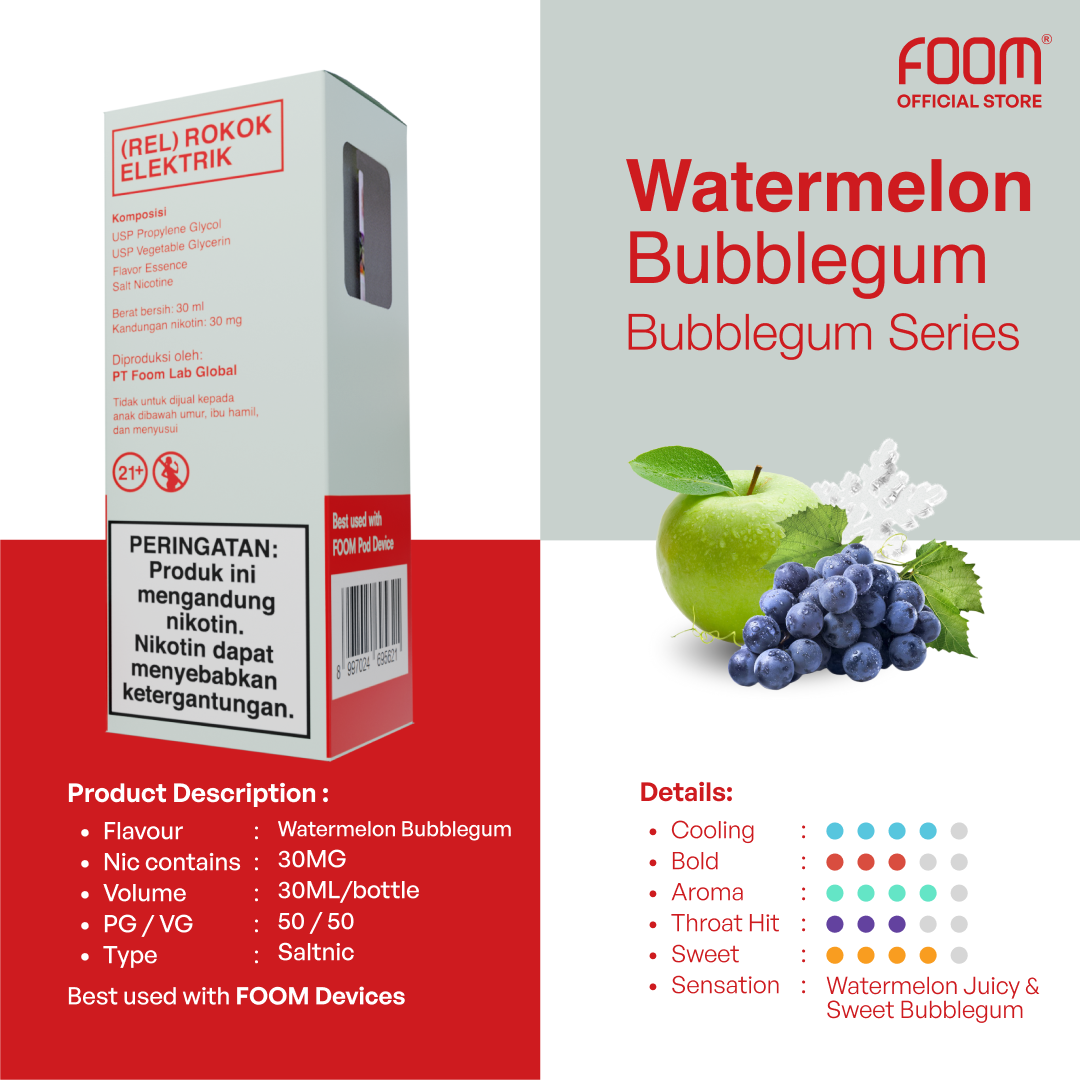 Watermelon Bubblegum - Bubblegum Series Flooid