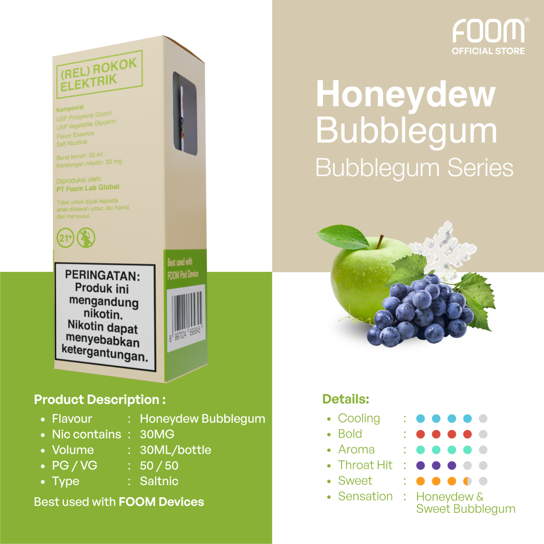 Honeydew Bubblegum - Bubblegum Series Flooid