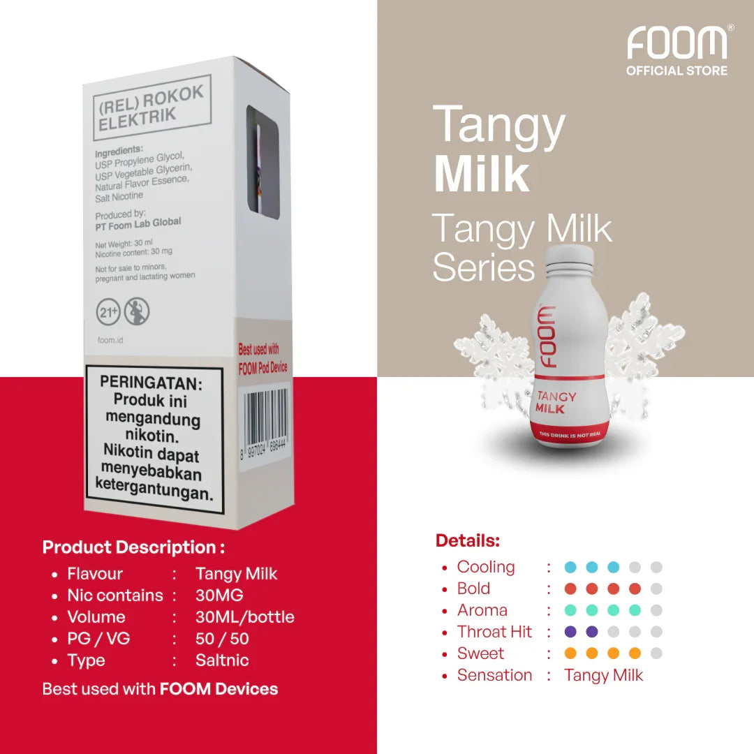 FOOM Liquid Vape Salt Nic Enak dan Pods Vape Terbaik | 8997024696444-tangy-2
