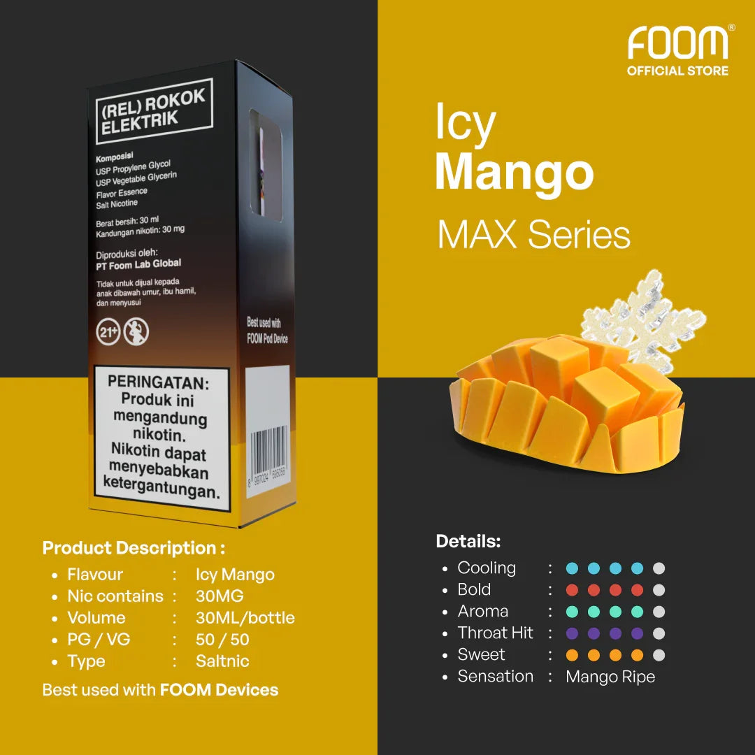 Icy Mango - FOOM MAX Series