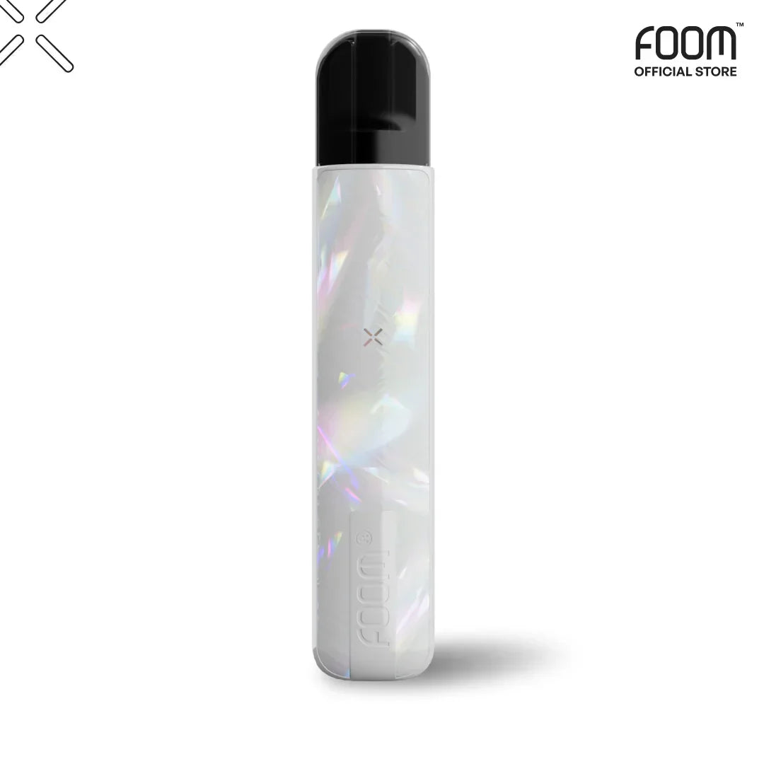 FOOM Liquid Vape Salt Nic Enak dan Pods Vape Terbaik | FOOM_SIGNATURE_WHITE_CRYSTAL_-_Front