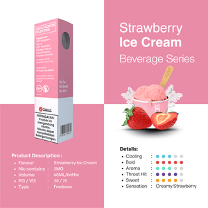 FOOM BEVERAGE SERIES - Strawberry Ice Cream FB - FOOM Lab Global