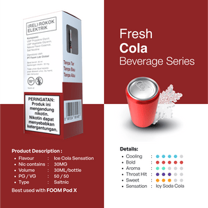 Paket Bulanan FOOM Cartridge + Liquid Beverage Series - FOOM Lab Global