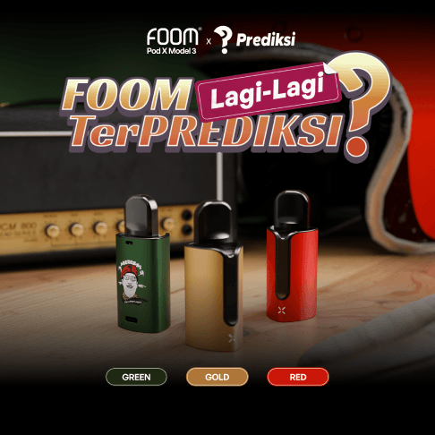 Pod X Model 3 The Prediksi Bundling Liquid | Liquid Vape Salt Nic Enak dan Pods Vape Terbaik - FOOM