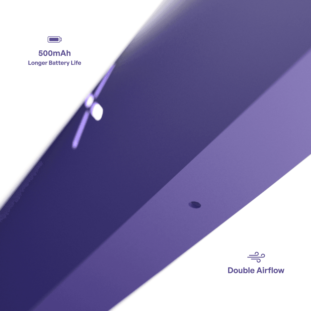 Pod X WILD PURPLE Bundling Strawberry Ice Cream 15 ml | Liquid Vape Salt Nic Enak dan Pods Vape Terbaik - FOOM