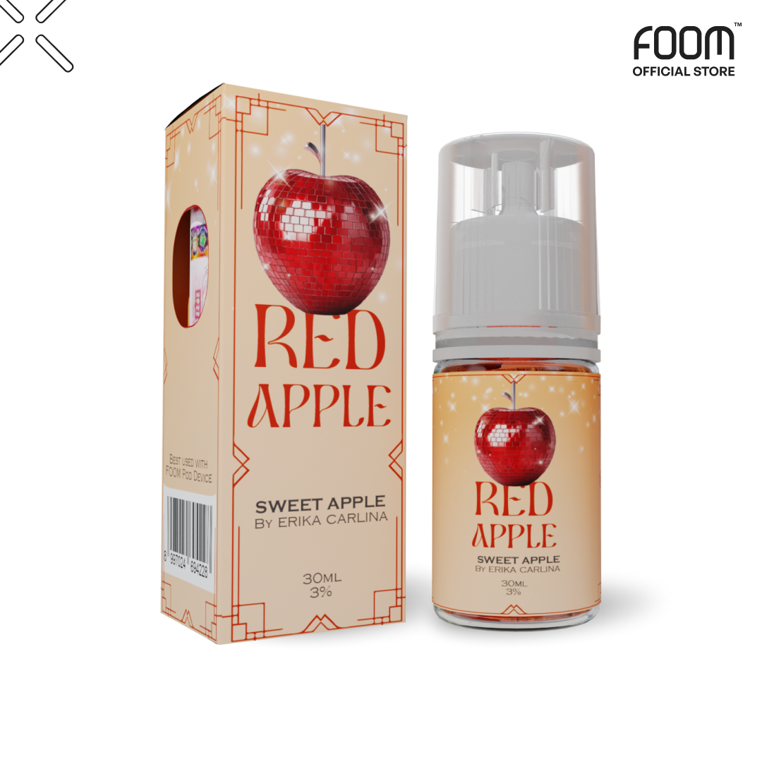 Liquid FOOM - Red Apple 30ml