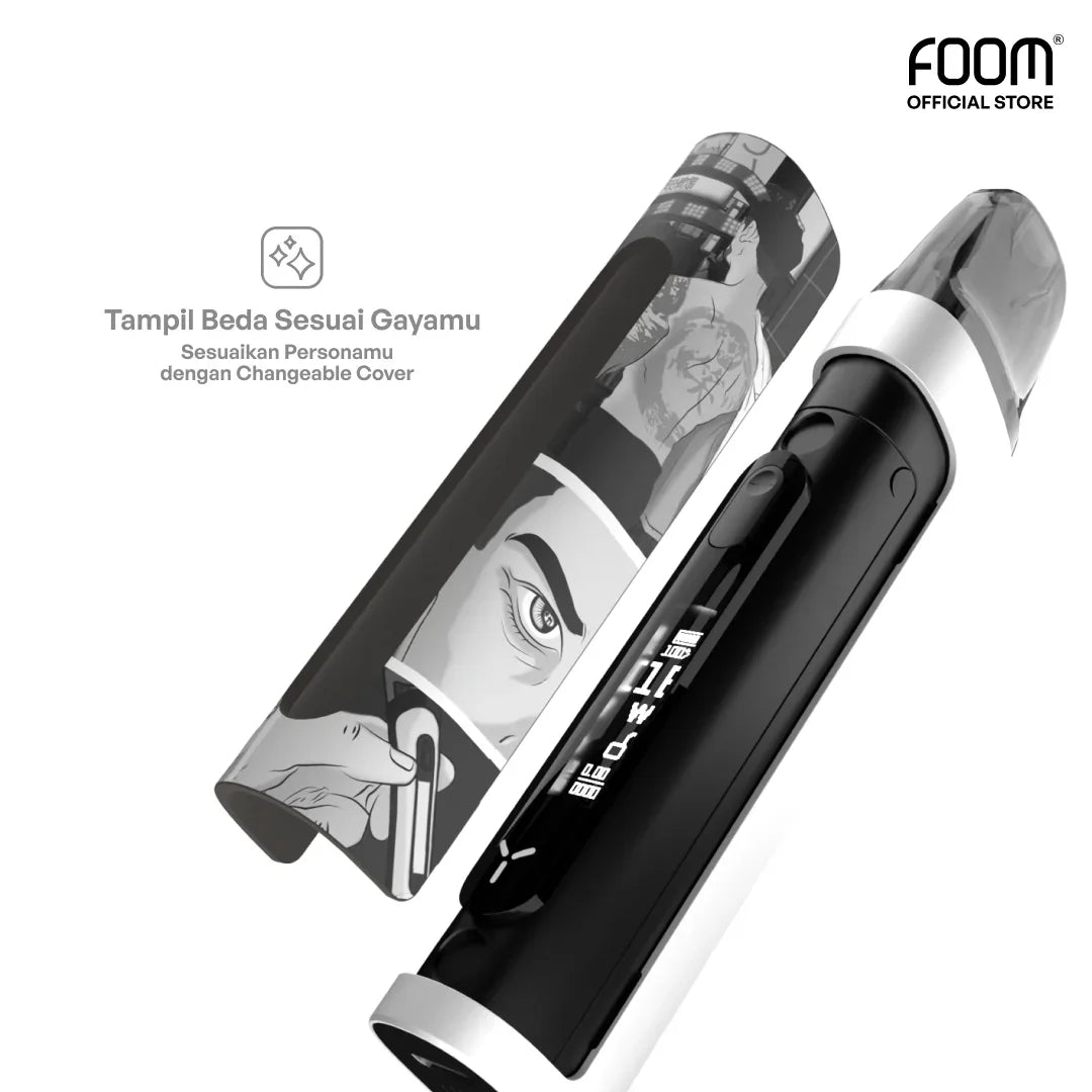 Pod Y Chrome Silver FOOM x UUS -  Bundling Icy Watermelon 15 ml ( Special Edition )