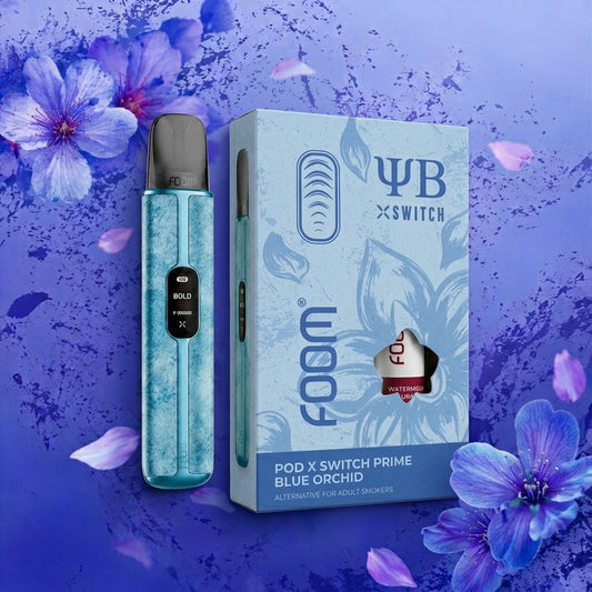Harga dan Spesifikasi FOOM X Switch Prime Blue Orchid x Reza Arap YB - FOOM Lab Global