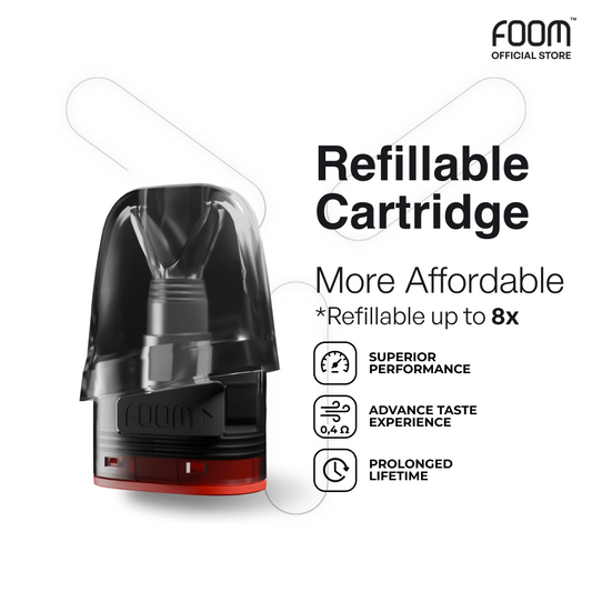 FOOM Refillable Cartridge Y 0.4 Ohm