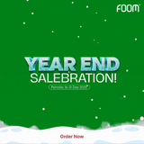 FOOM Year End Salebration 2025: Diskon 50%, Cashback 45K & Hadiah Akhir Tahun!