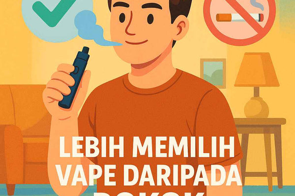 Mengapa Orang Lebih Memilih Vape Daripada Rokok?