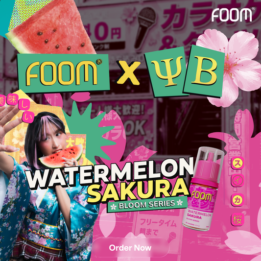 Liquid Watermelon Sakura: Kolaborasi Terbaru Reza Arap x FOOM
