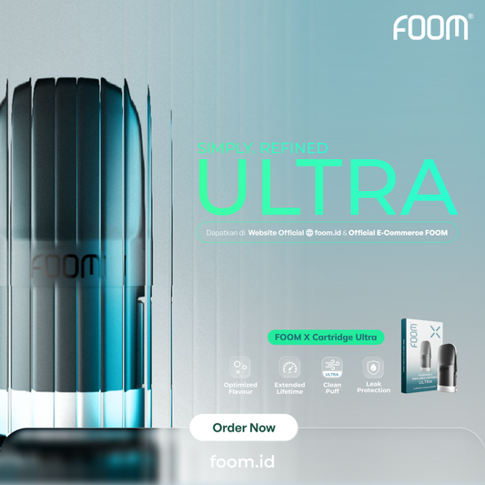 FOOM X Cartridge ULTRA: Cartridge Pod Anti Bocor