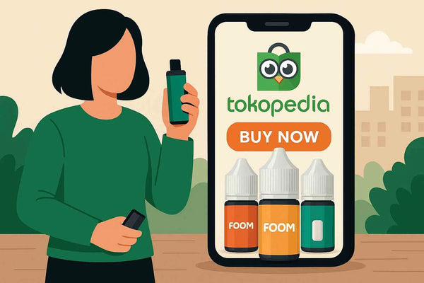 Cara Beli Vape FOOM di Tokopedia Lewat HP Android