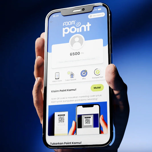 Tukarkan FOOM Point dengan Voucher Belanja