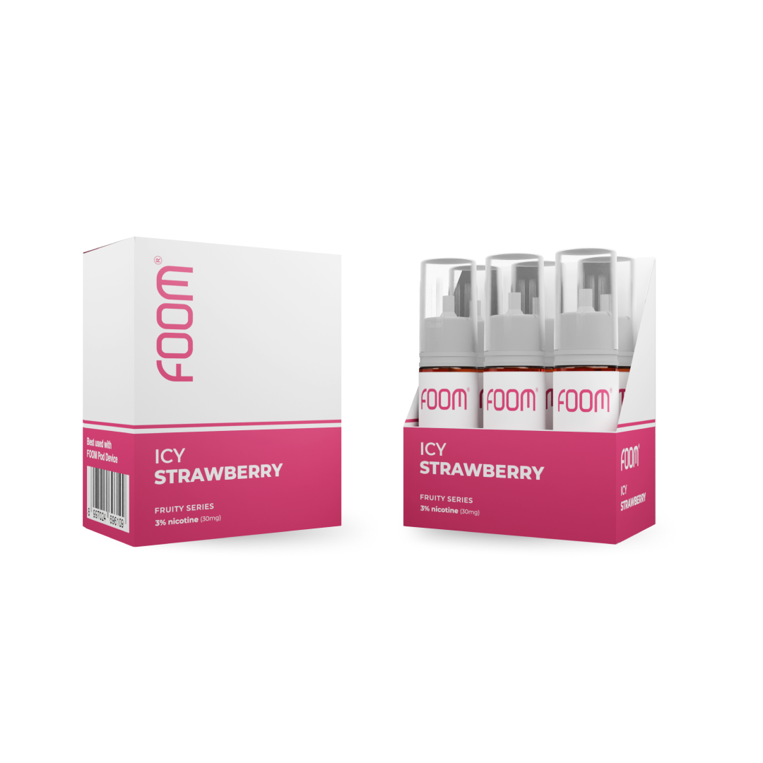 [NEW] FOOM Icy Strawberry - 15 ml Series