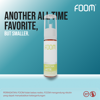 [NEW] FOOM Matcha Latte - 15 ml Series