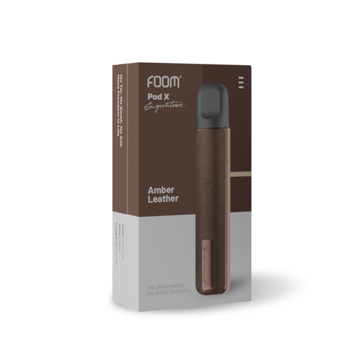 [NEW] Pod X Signature Leather Edition FOOM - Amber by Boy William