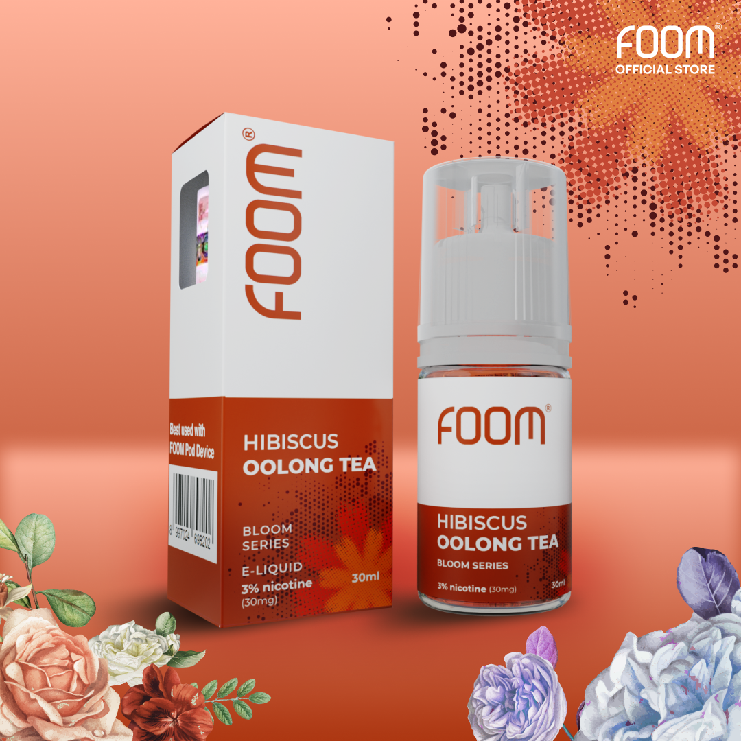 [PRE ORDER] Hibiscus Oolong Tea - Liquid FOOM Bloom Series