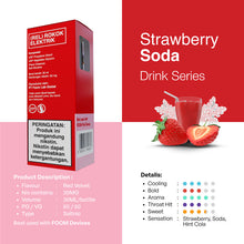 Load gambar ke Gallery STRAWBERRY SODA [Drink Series Flooid]