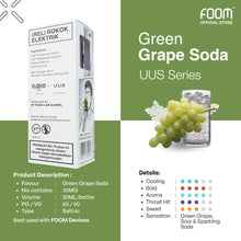 Load gambar ke Gallery [NEW] Green Grape Soda - Liquid FOOM X UUS