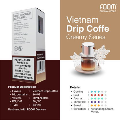 [PRE ORDER] FOOM Asian Series - Vietnam Drip Coffee