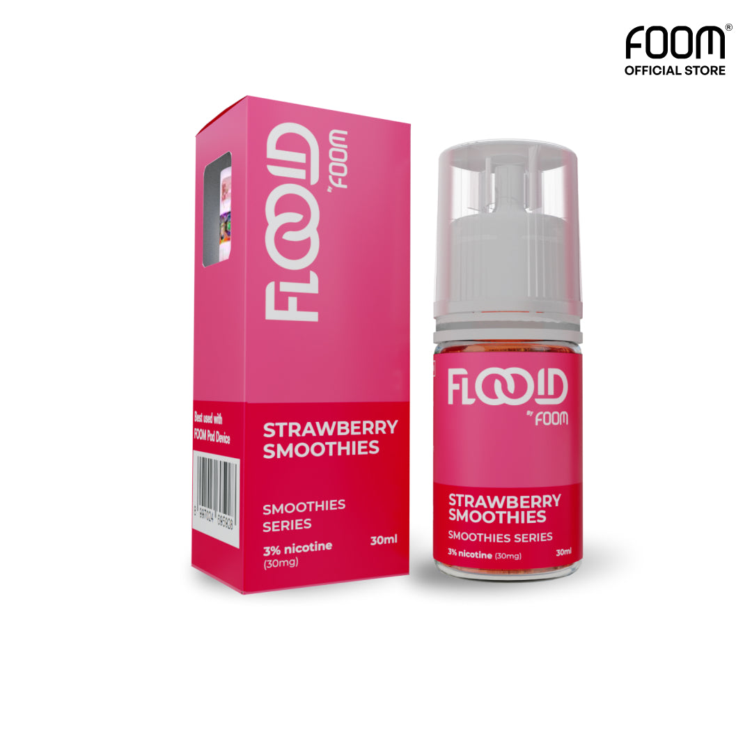 [PRE ORDER] Liquid Flooid by FOOM Strawberry Smoothies - Smoothies Series