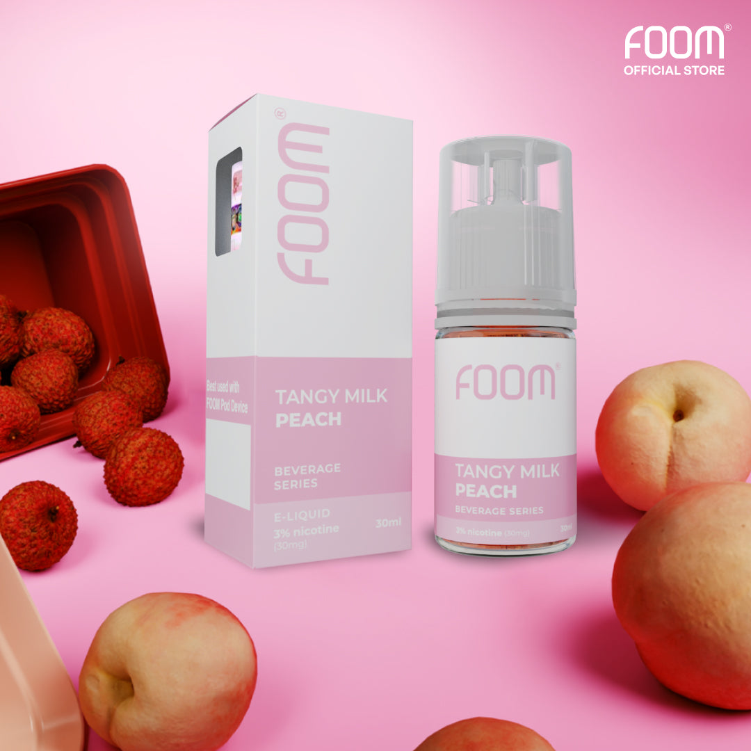 Liquid FOOM Tangy Milk Series - Tangy Milk Peach 30 ml
