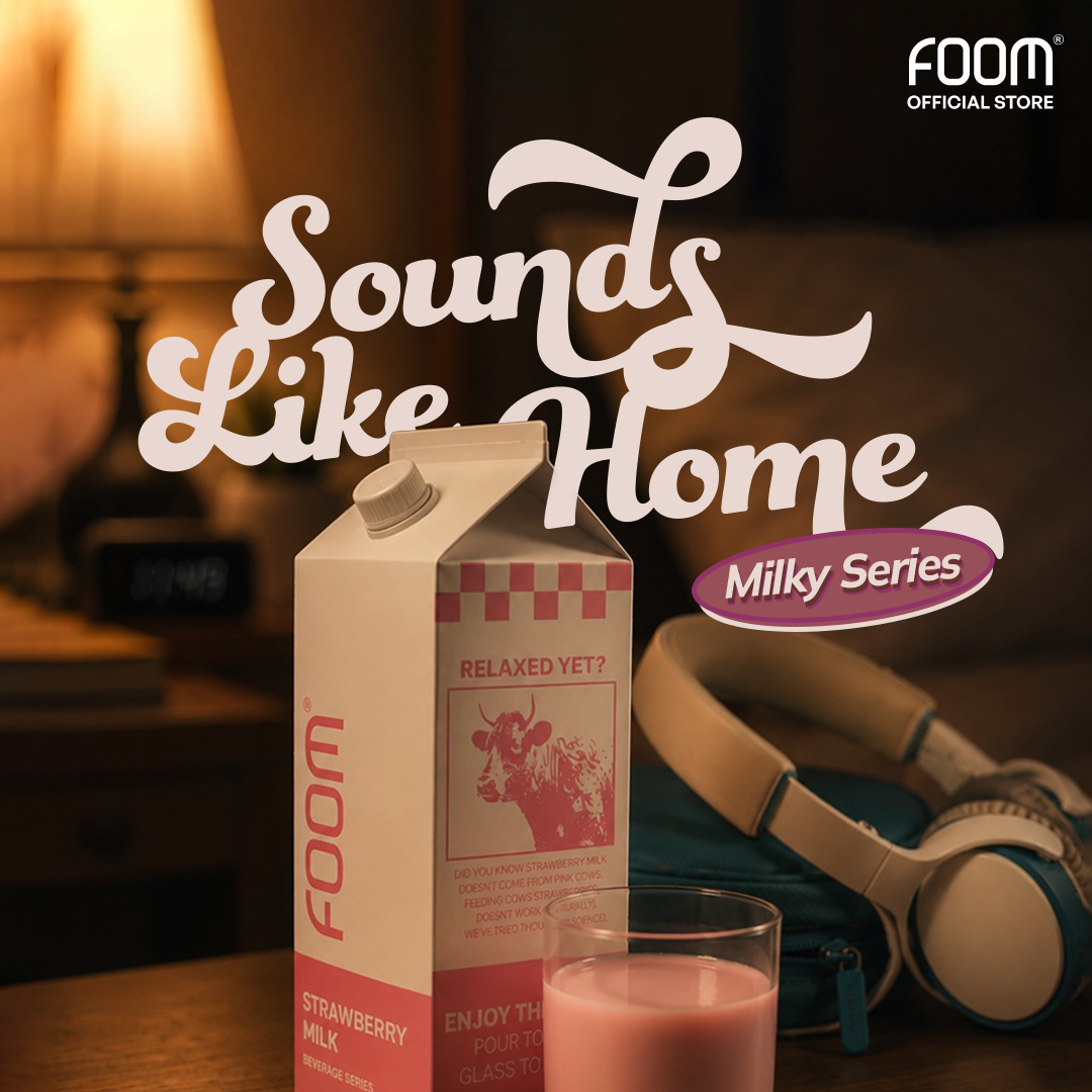 [NEW] Strawberry Milk - Liquid FOOM Beverage Series