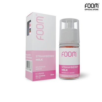 [NEW] Strawberry Milk - Liquid FOOM Beverage Series