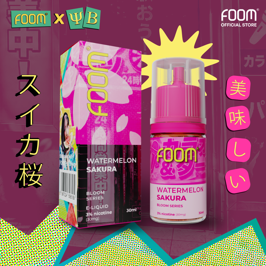 [PRE ORDER] Watermelon Sakura - Liquid FOOM Bloom Series