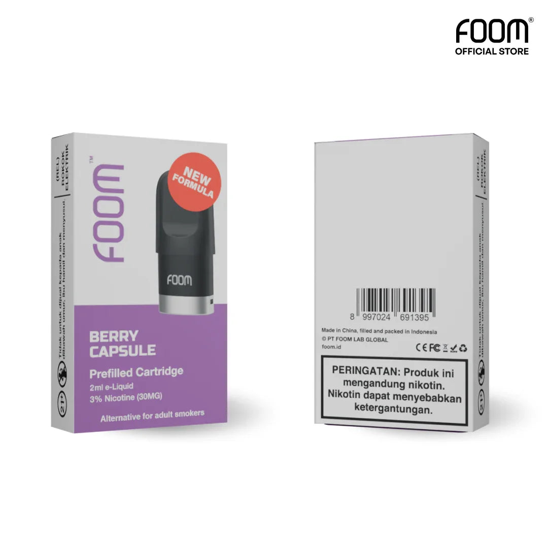 Prefilled Cartridge Foom X | FOOM Lab Global