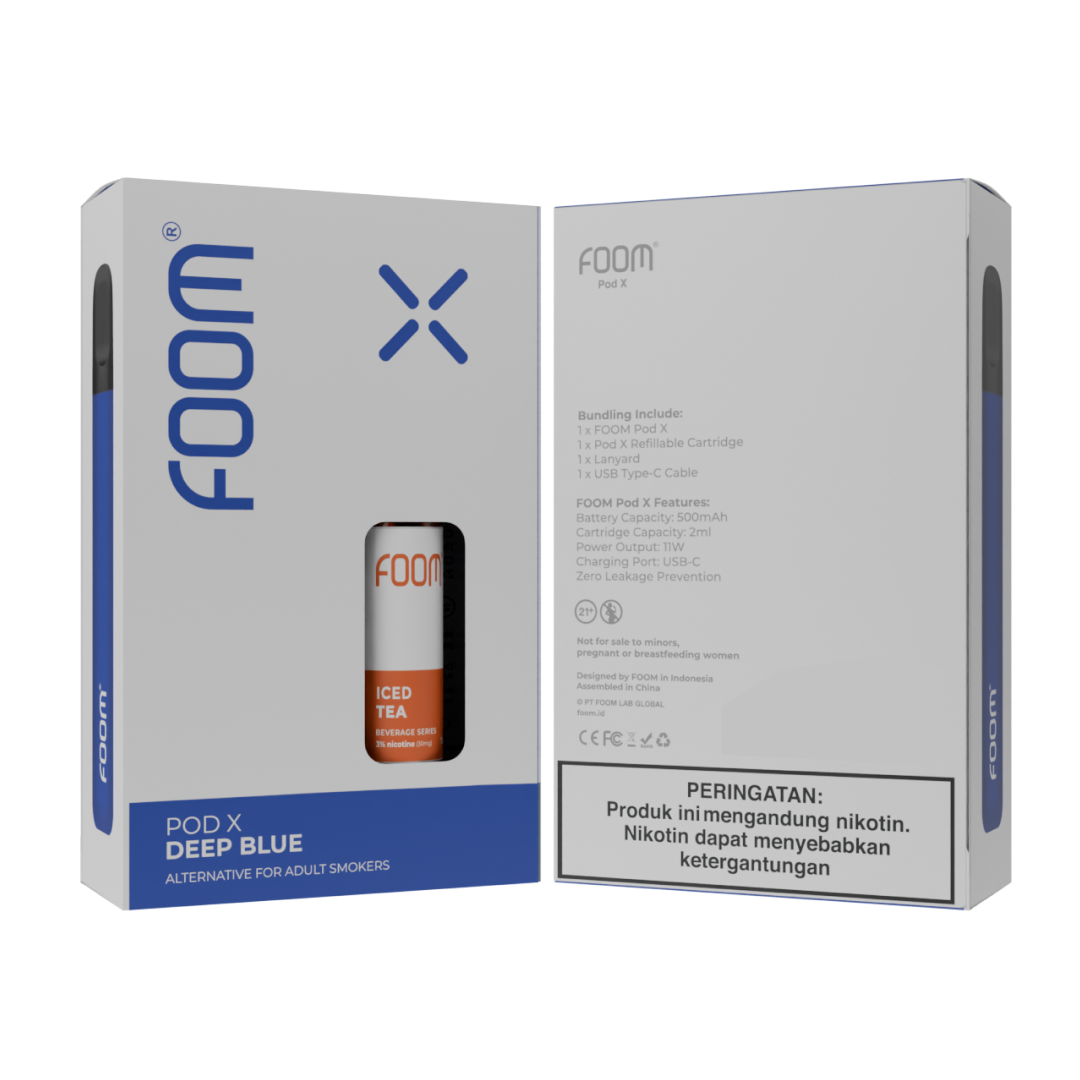 [PRE ORDER] FOOM POD X Deep Blue Special Edition – FOOMUNITY X PERSIB