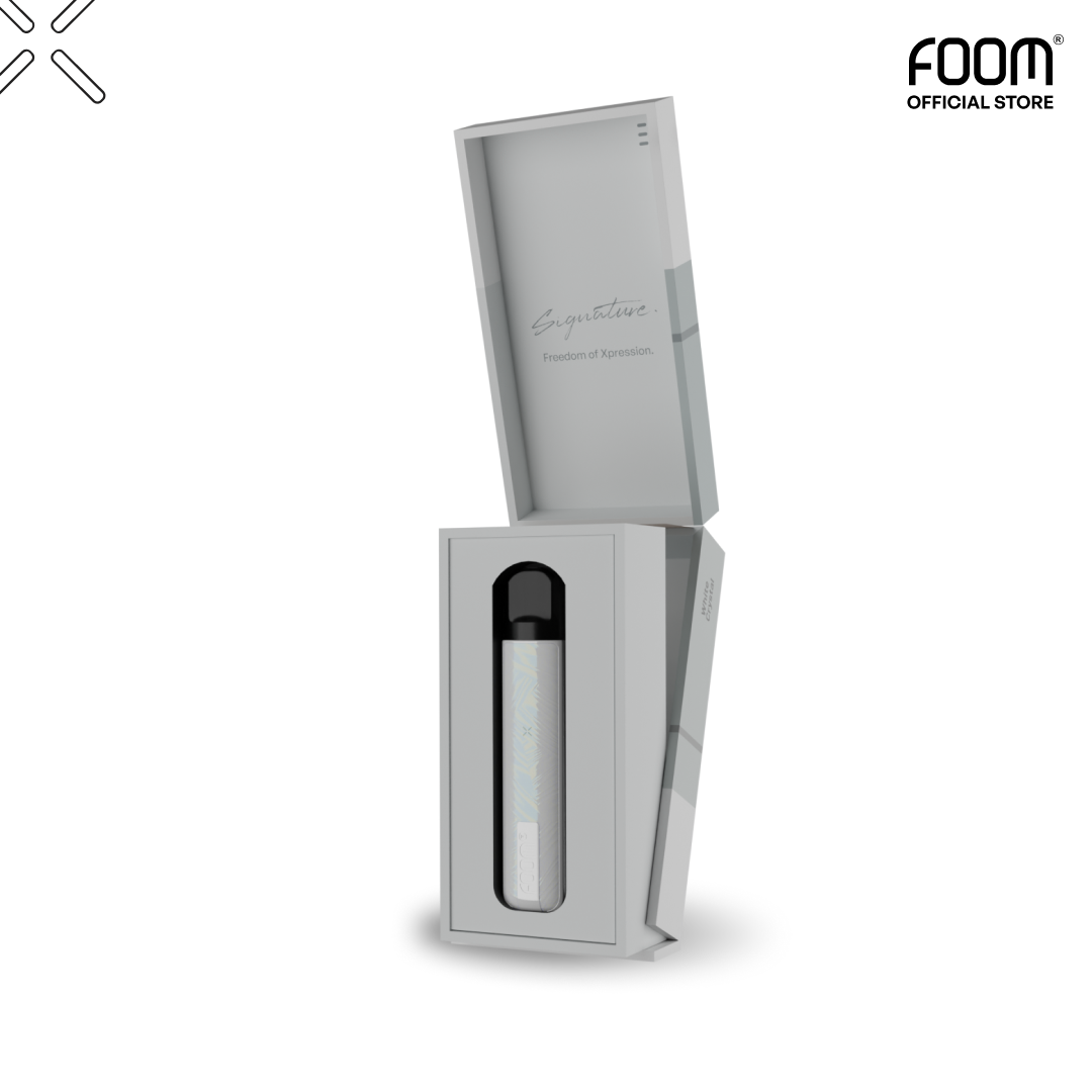 [NEW] FOOM POD X SIGNATURE - WHITE CRYSTAL