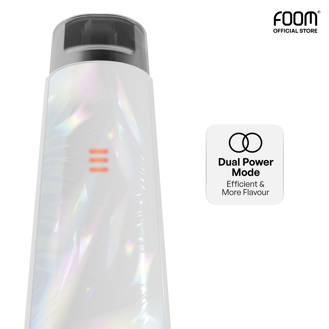 [NEW] FOOM POD X SIGNATURE - WHITE CRYSTAL