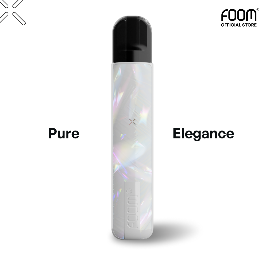 [NEW] FOOM POD X SIGNATURE - WHITE CRYSTAL