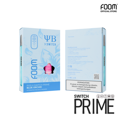 [PRE ORDER] Pod X Switch Prime Blue Orchid X YB - Watermelon Sakura 15 ml