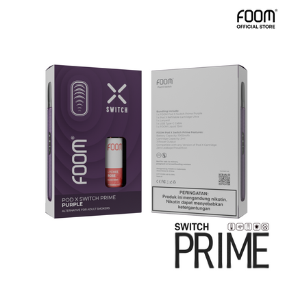 FOOM Liquid Vape Salt Nic Enak dan Pod Vape Terbaik | FOOMXSWITCHPRIME-ExpressivePurple-3_aa5163e3-2c0a-4c0c-8377-3332d9df9a13