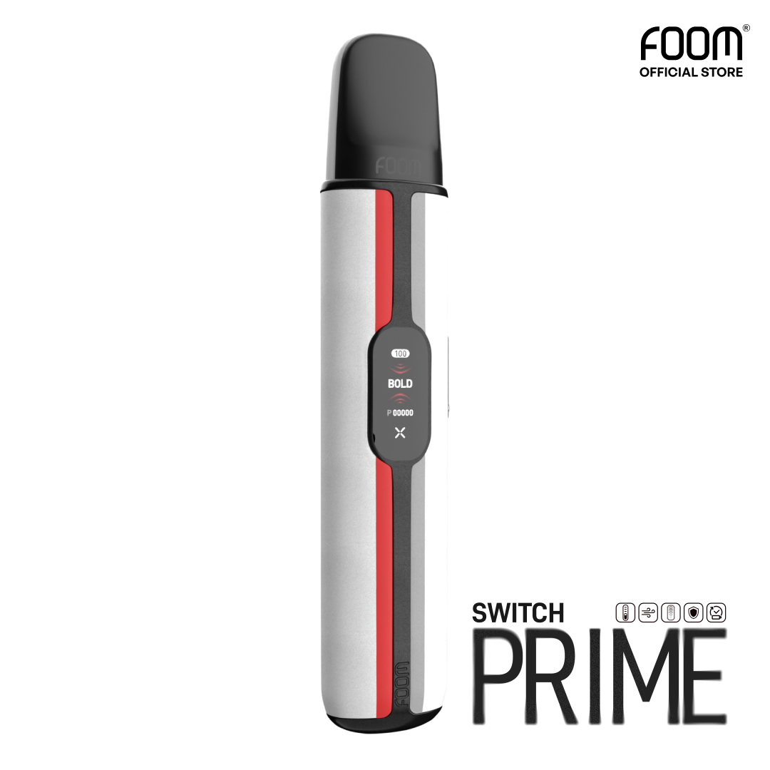 FOOM Liquid Vape Salt Nic Enak dan Pod Vape Terbaik | FOOMXSWITCHPRIME-WhiteGT-2_035bd13b-bf7d-4710-8770-5bdf4c684fc7