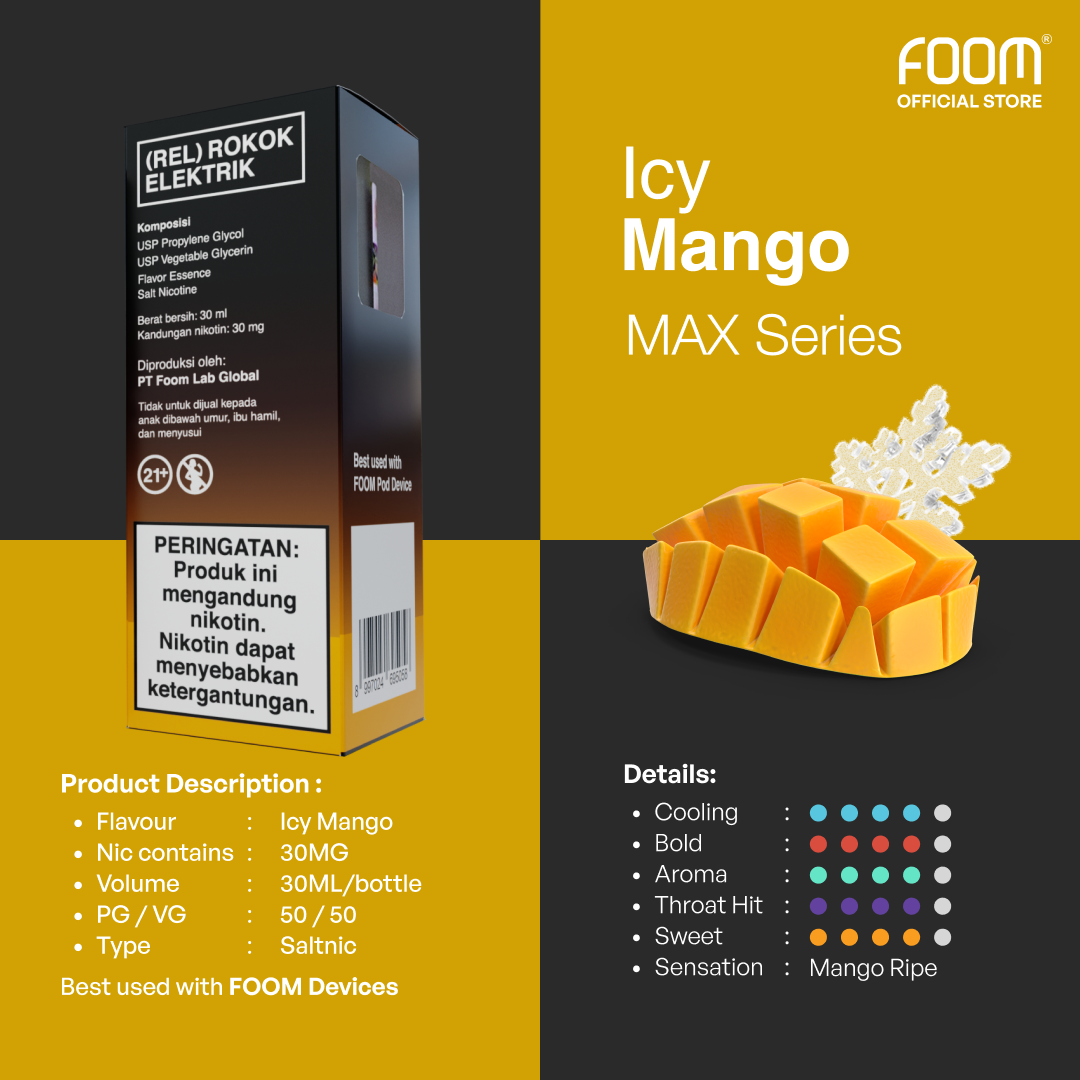 [NEW] Icy Mango - FOOM MAX Series