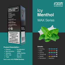[ NEW ] Icy Menthol - FOOM MAX Series