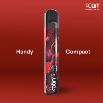 [PRE ORDER] FOOM Pod X Champion Series BOOM Red Team - Bundling Liq 15 ml