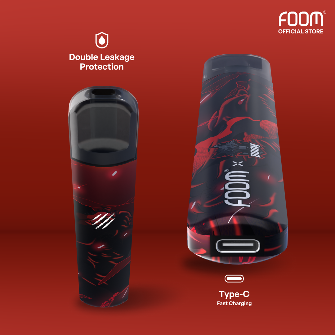 [PRE ORDER] FOOM Pod X Champion Series BOOM Red Team - Bundling Liq 15 ml