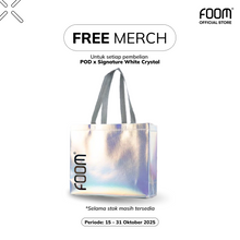 [NEW] FOOM POD X SIGNATURE - WHITE CRYSTAL