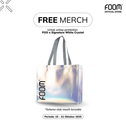 [NEW] FOOM POD X SIGNATURE - WHITE CRYSTAL