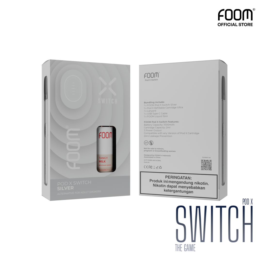 Pod X Switch Silver - Tangy Milk 15 ml