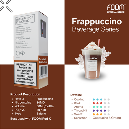 Liquid FOOM - Frappuccino 30 ml