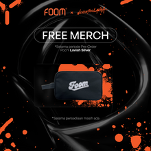 [PRE ORDER] Pod Y Chrome Silver FOOM x Never Too Lavish - Bundling Matcha Latte 15 ml ( Special Edition )