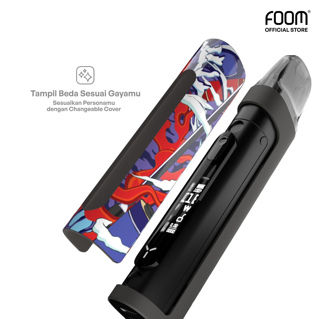 [NEW] Pod Y Forbidden Jutsu Granite Gray - Bundling Liquid Icy Grape 15 ml